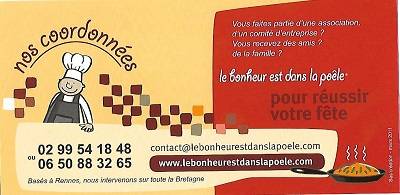 le bonheur dans la poele
