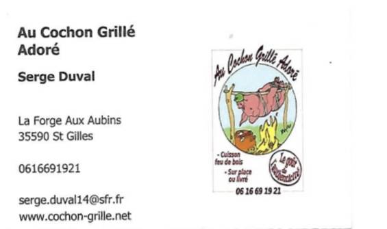 au cochon grillé adoré