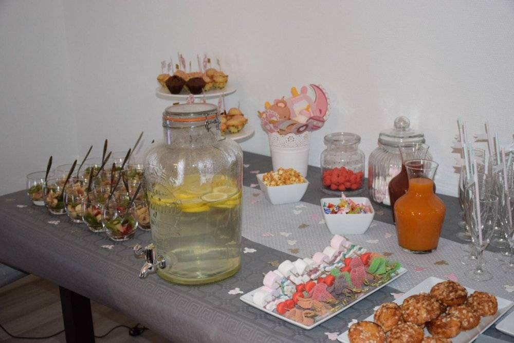 buffet table